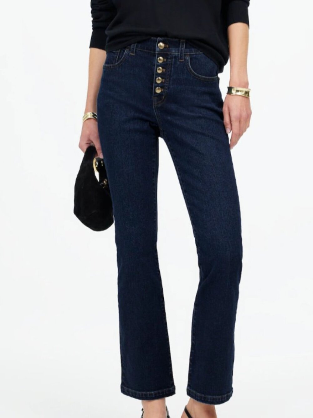 Madewell Kick Out Crop Jeans - Size 33